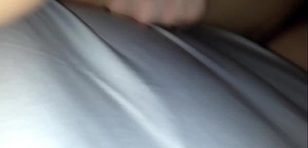  Hubby took a video of my big tits and half naked body while I slept in this morn